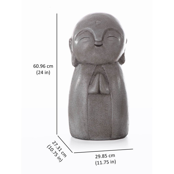 Hi-Line Gift Ltd. Praying Lucky Japanese Jizo Statue